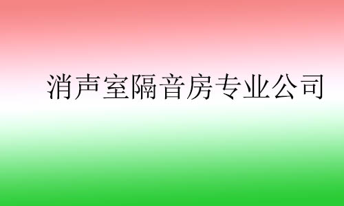 消聲室介紹，消聲室隔音房應(yīng)該怎么做